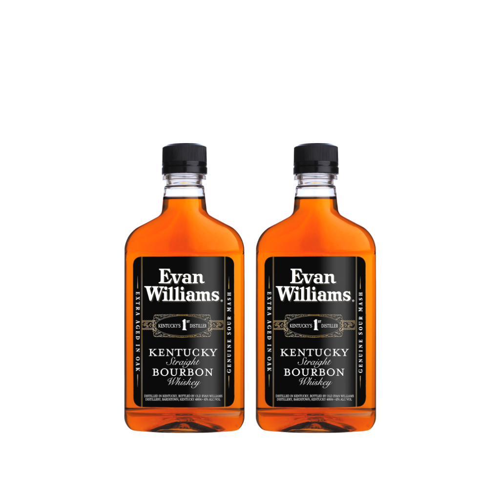 Evan Williams Black 375ml (2 Pack)