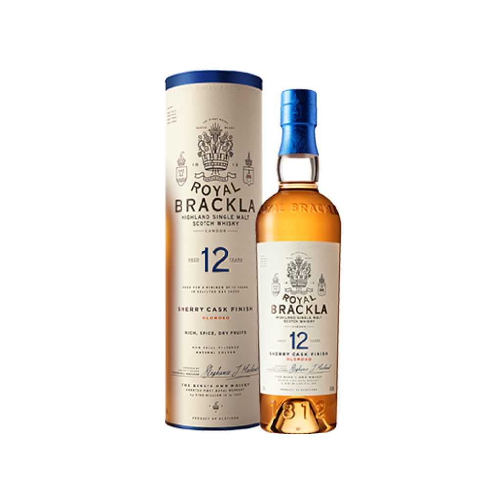 Royal Brackla 12 Year Old Whisky Sherry Cask 70cl