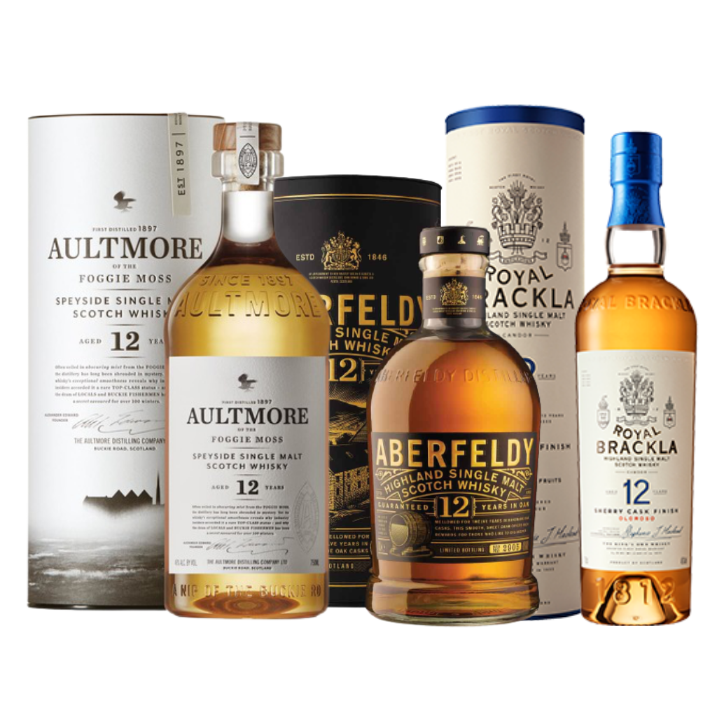 Last Great Malts (Aberfeldy 12, Aultmore 12, Royal Brackla 12) - 70cl