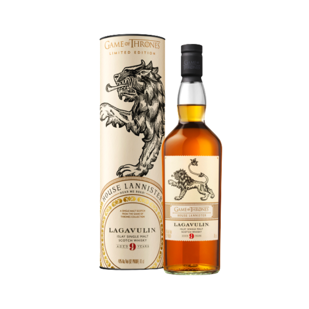 Game of Thrones House Lannister - Lagavulin 9 Year Old 70cl