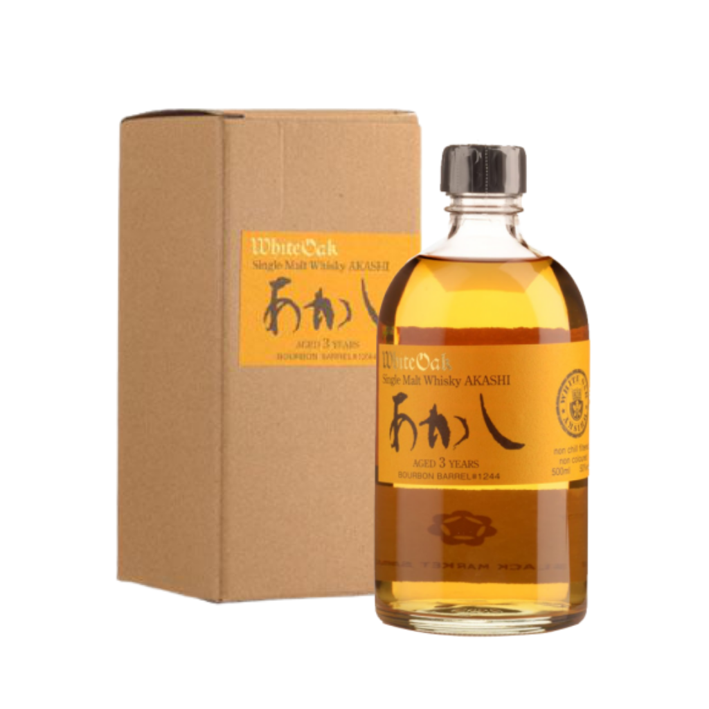 Akashi White Oak Singlemalt Bourbon Cask 3 Year Old 50cl
