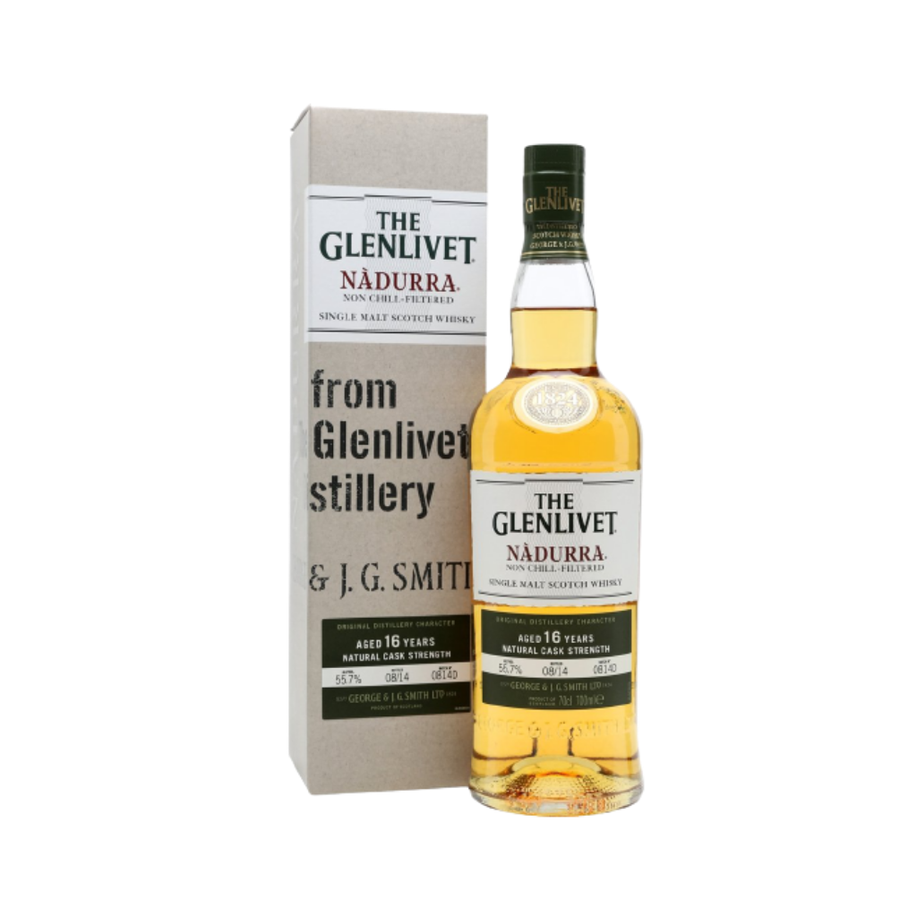 Glenlivet 16 Year Old Nadurra Cask Strength 53% Batch - 0911P 70cl (Old Bottling)