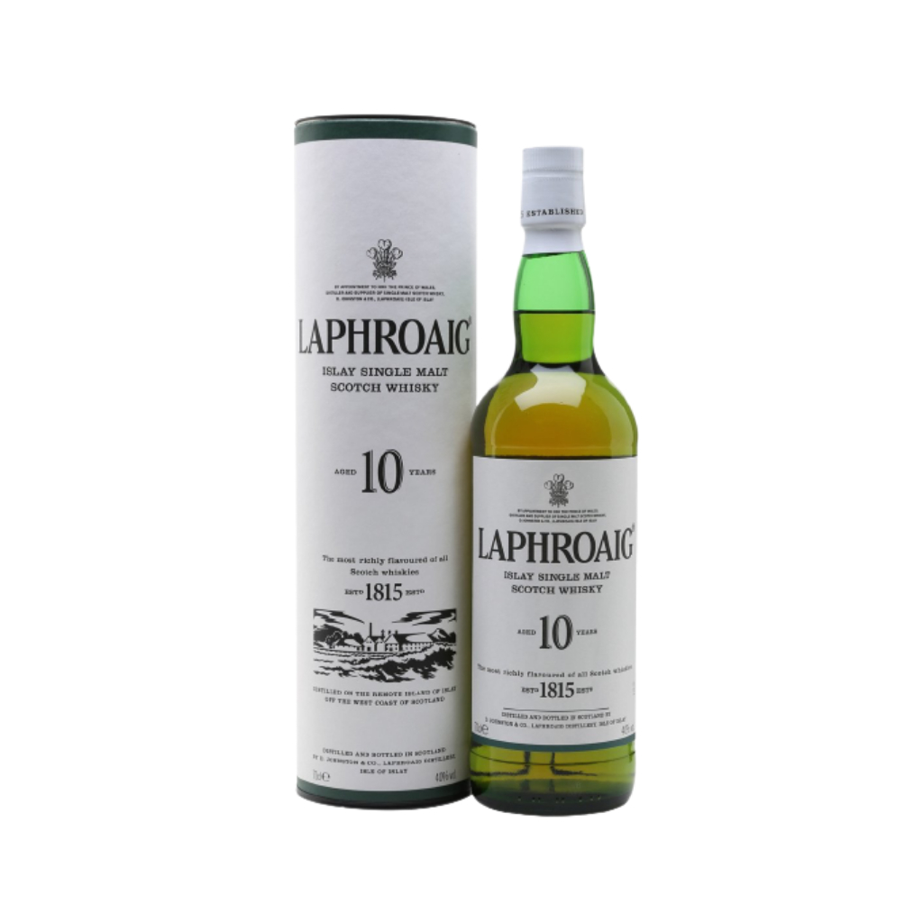 Laphroaig 10 Year Old Single Malt Scotch Whisky 70cl
