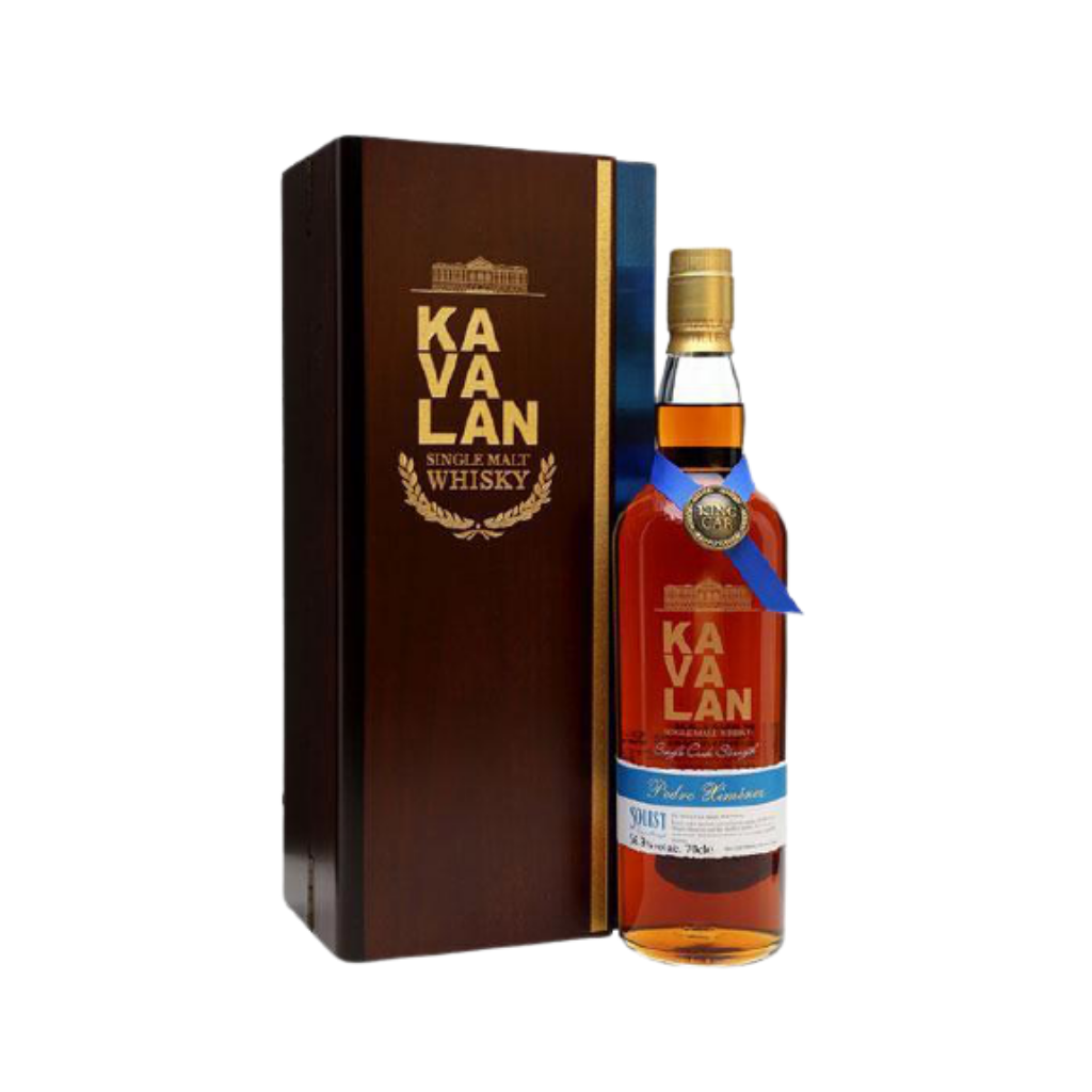 Kavalan Solist Pedro Ximénez Cask with Ian Chang Signature 70cl