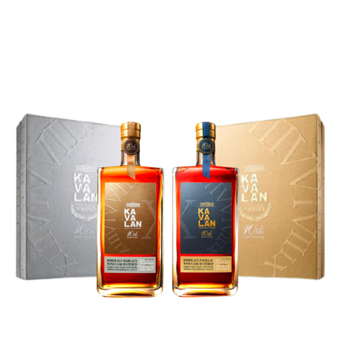 Kavalan 10th Anniversary Limited Gift Set 1L (2 Bottles)