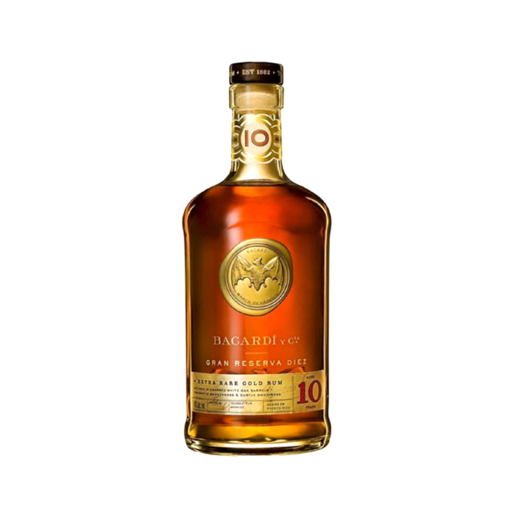 Bacardi Gran Reserva Diez 10 Year Old Rum 75cl