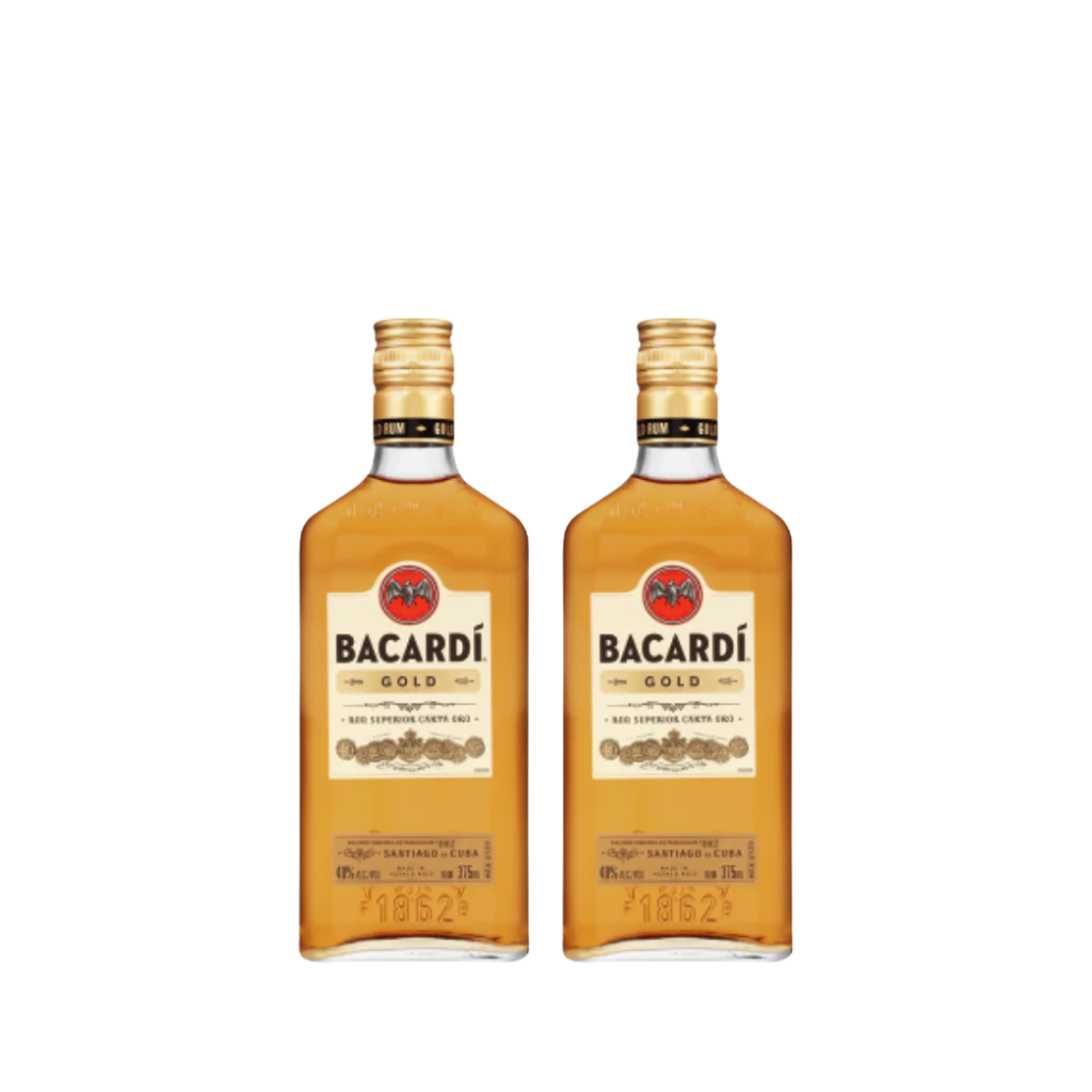 Bacardi Gold 37.5cl (2 bottles)