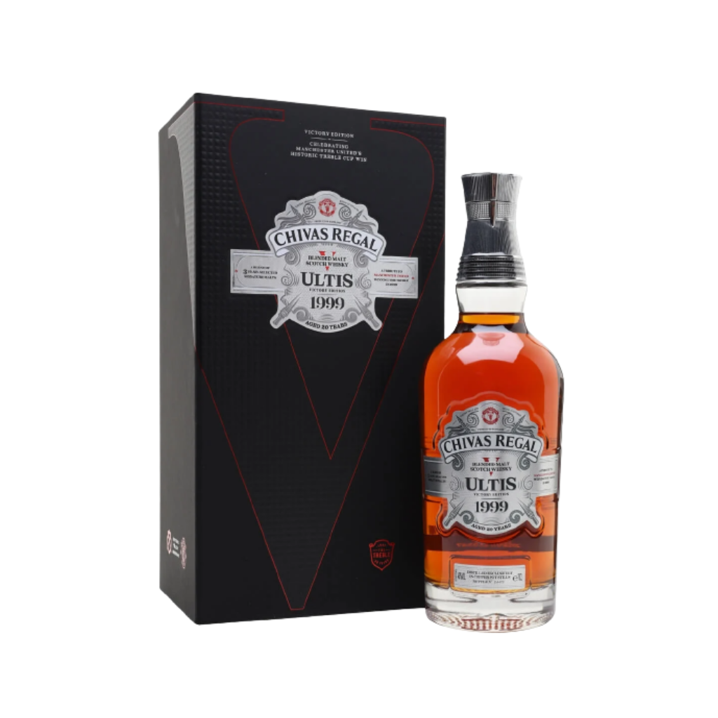 Chivas Regal Manchester United Ultis Victory Edition 1999 20 Year Old Whisky 70cl