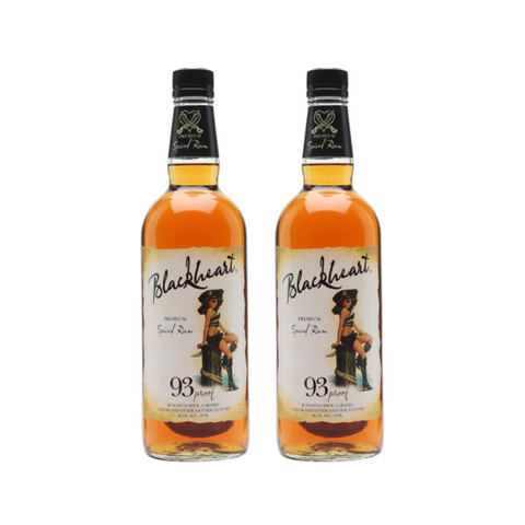 Blackheart Premium Spiced Rum 75cl (2 bottles)