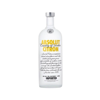 Absolut Citron Vodka 1L
