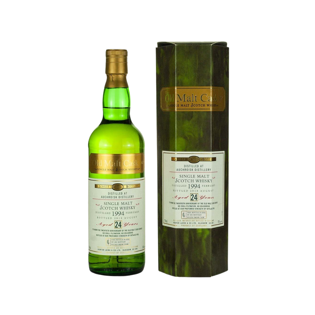 Hunter Laing - Old Malt Cask - Auchroisk 24 Year Old 70cl 20th Anniversary of OMC