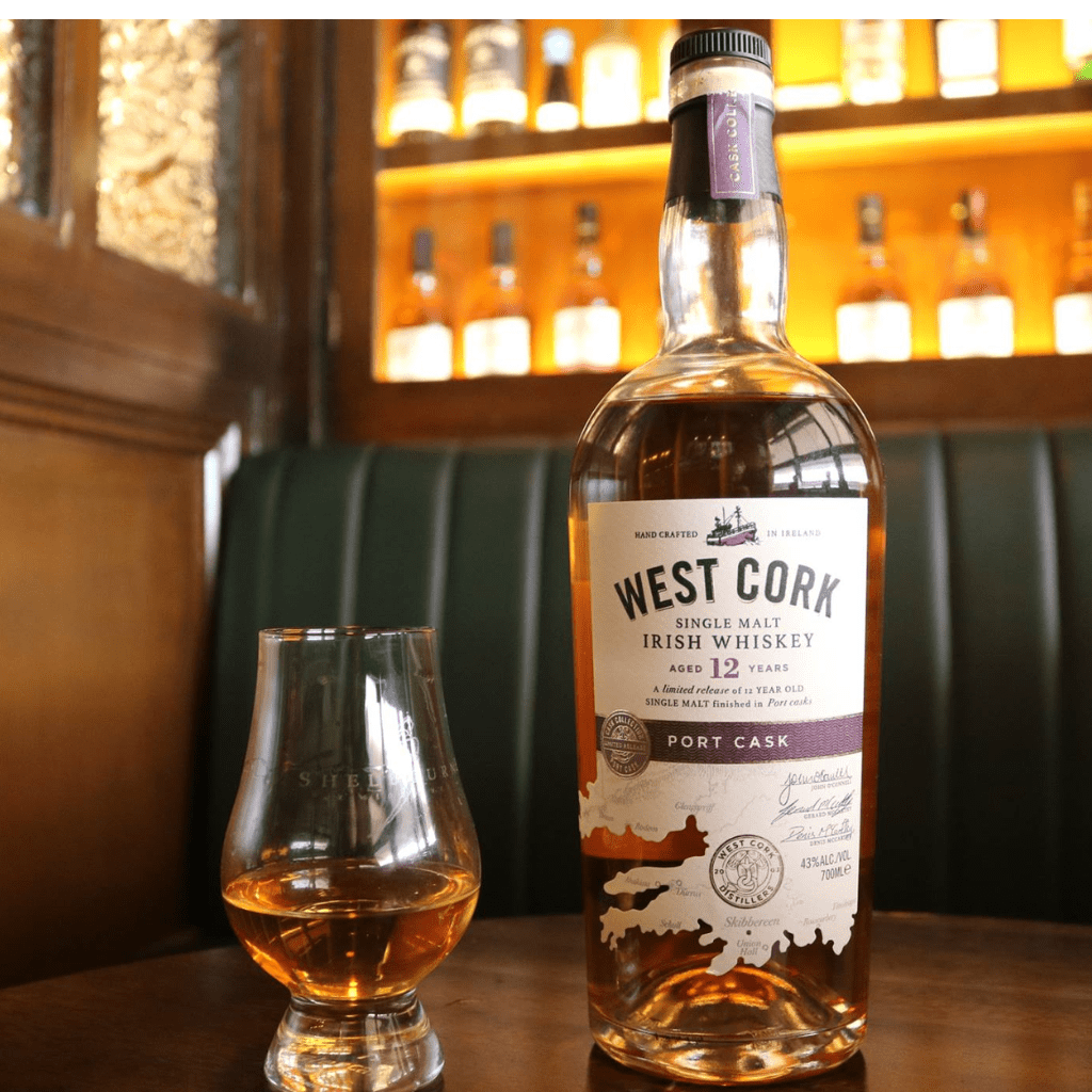 West Cork 12 Year Old Rum Cask Single Malt Whisky 70cl