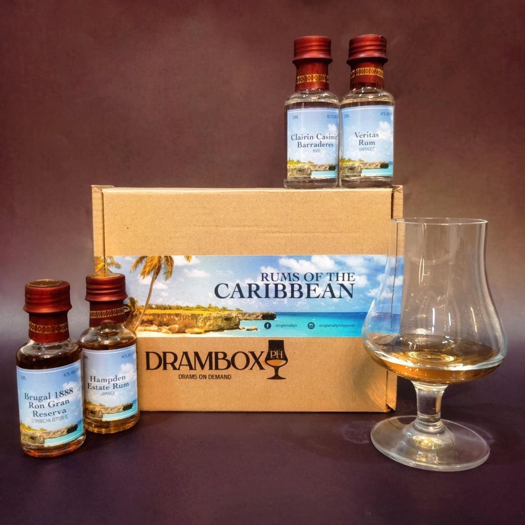 Drambox Rums of the Caribbean (Glass not included)