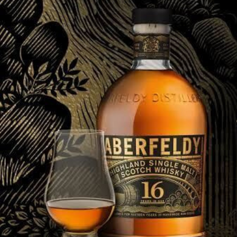 Aberfeldy 16 Year Old Single Malt Scotch Whisky 70cl