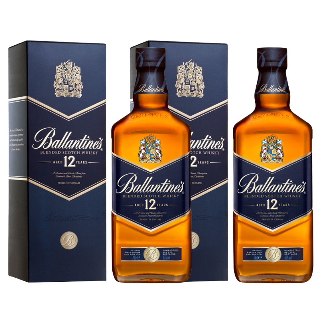 Ballantines 12 Year Old 70cl (2 Bottles)