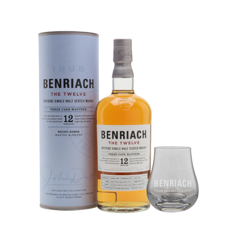 Benriach 12 Year Old + Dram Glass