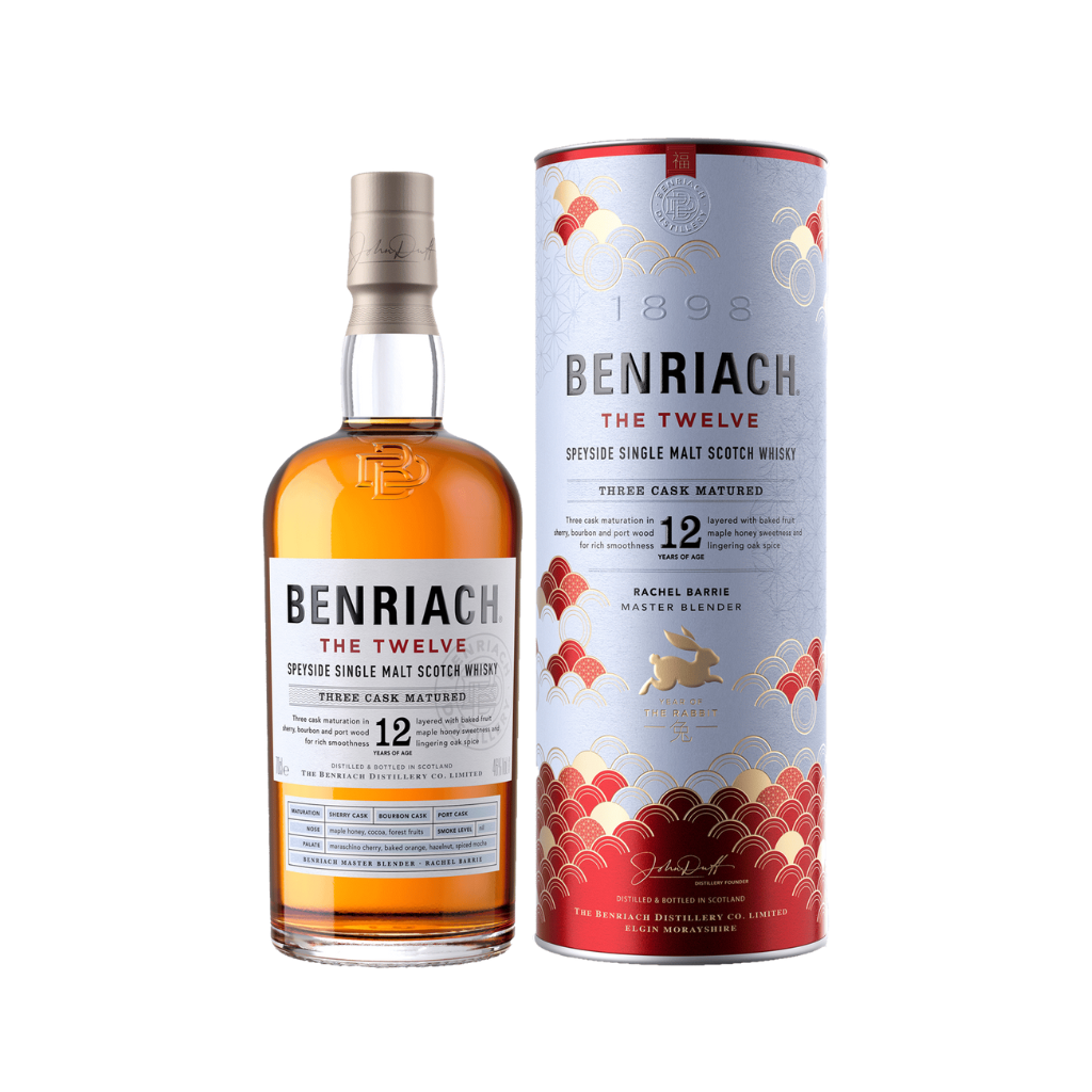 Benriach 12 Year Old Year of The Rabbit 2023 Limited Edition 70cl