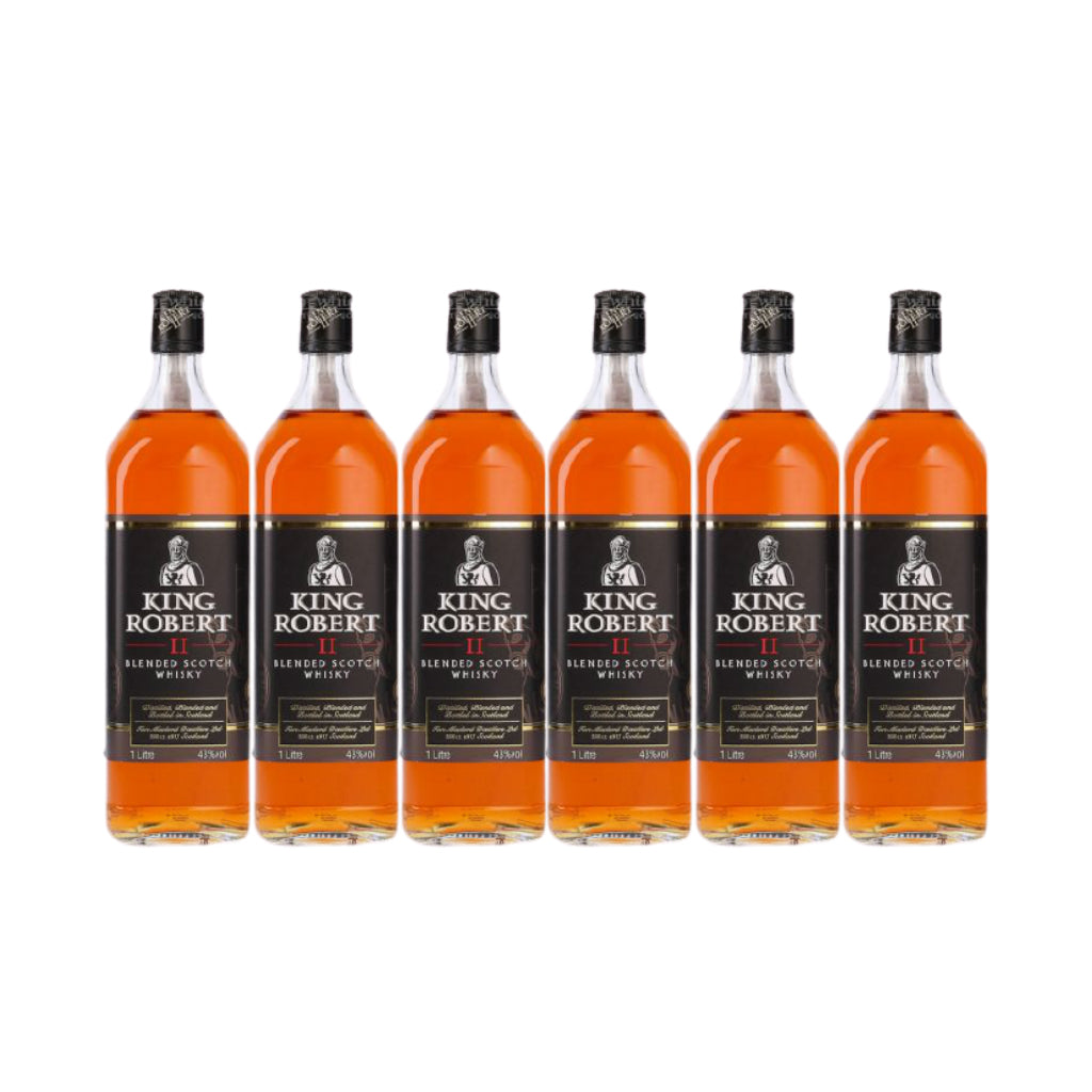 King Robert's Blended Whisky 70cl (6 Bottles)
