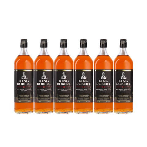 King Robert's Blended Whisky 70cl (6 Bottles)