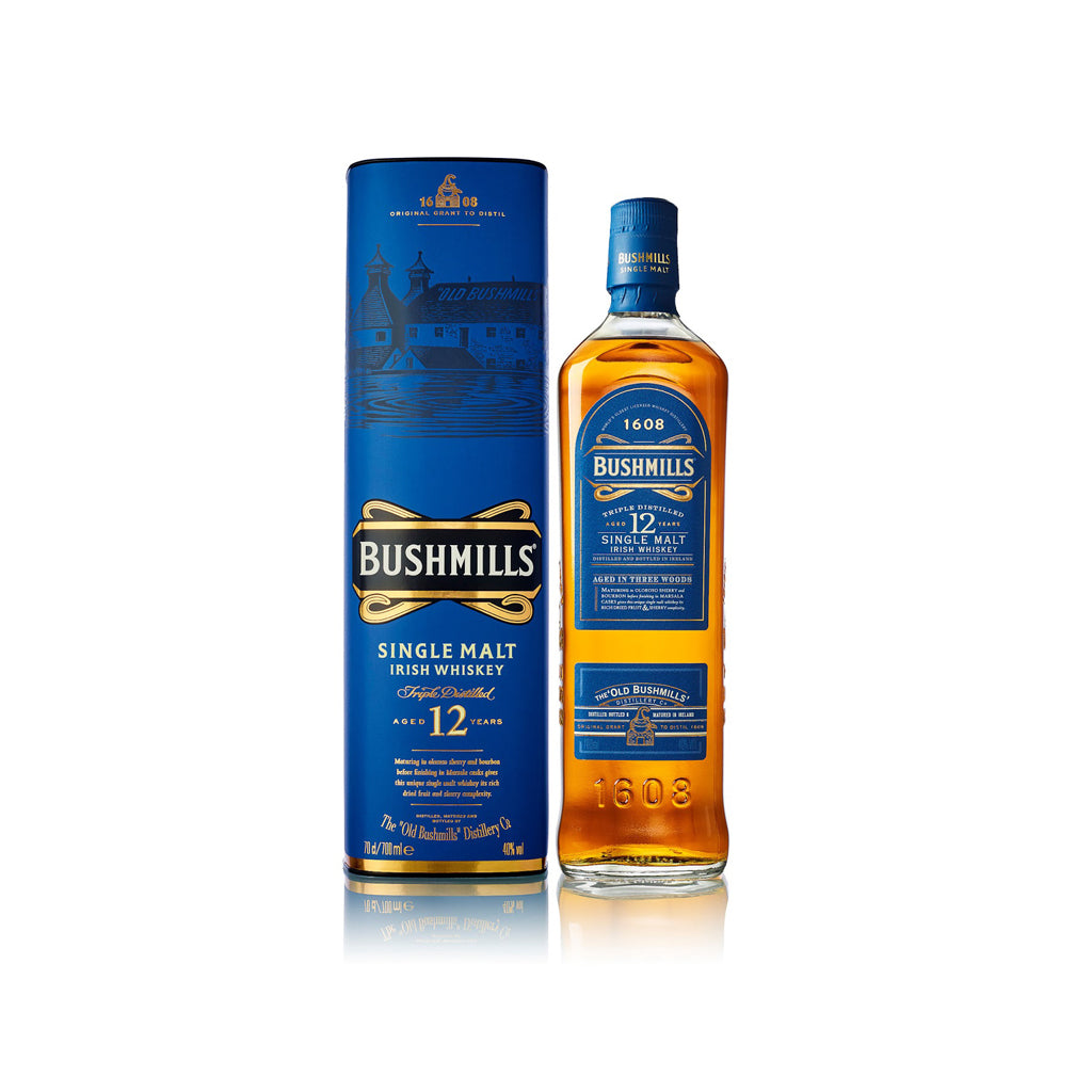 Bushmills 12 Year Old Whiskey 70cl
