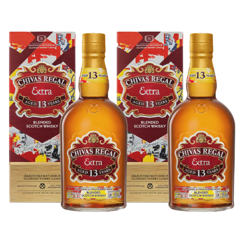 Chivas 13 Year Old Extra Sherry Cask 70cl (2 Bottles)