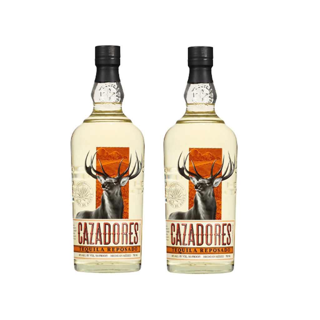 Cazadores Tequila Reposado 75cl (2 Bottles)