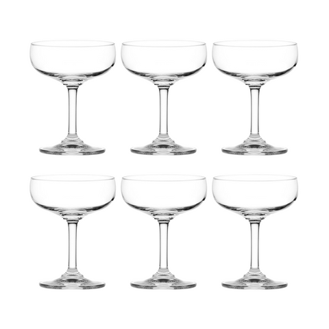 Ocean Classic Saucer Champagne 4 3/4oz - 135ml (6 glasses)
