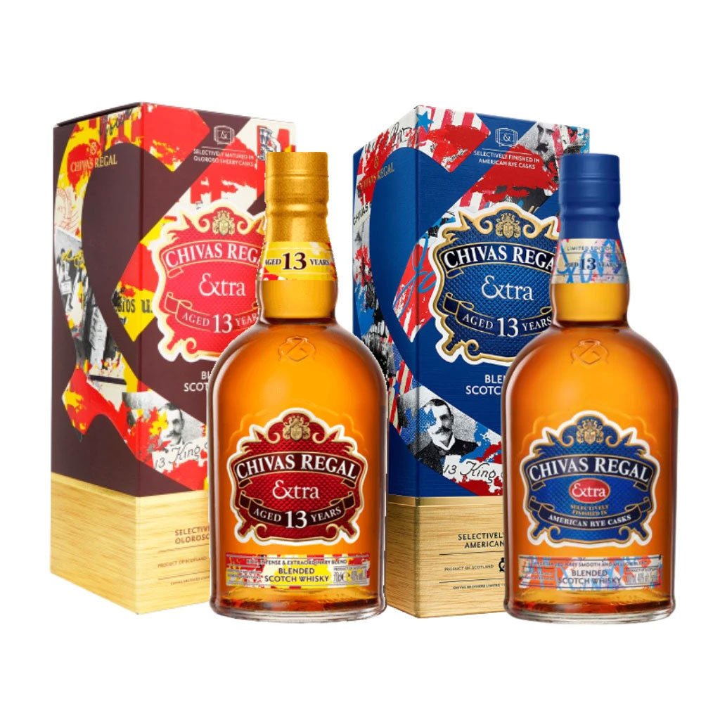 Chivas Extra 13 Year Old Bundle - Sherry & Rye 70cl