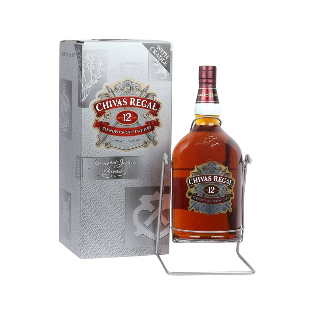 Chivas Regal 12 Year Old with Cradle 4.5L