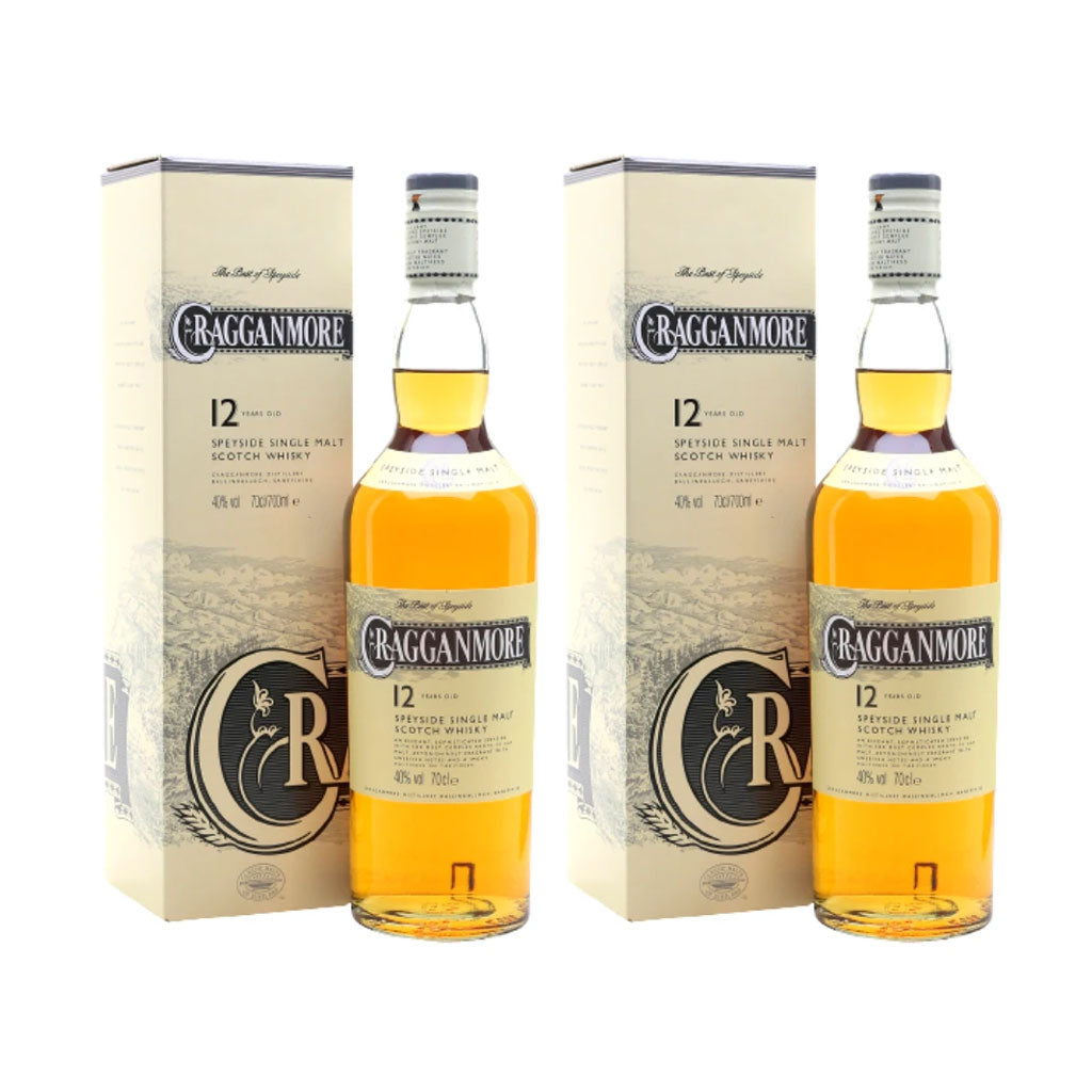 Cragganmore 12 Year Old 70cl (2 Bottles)
