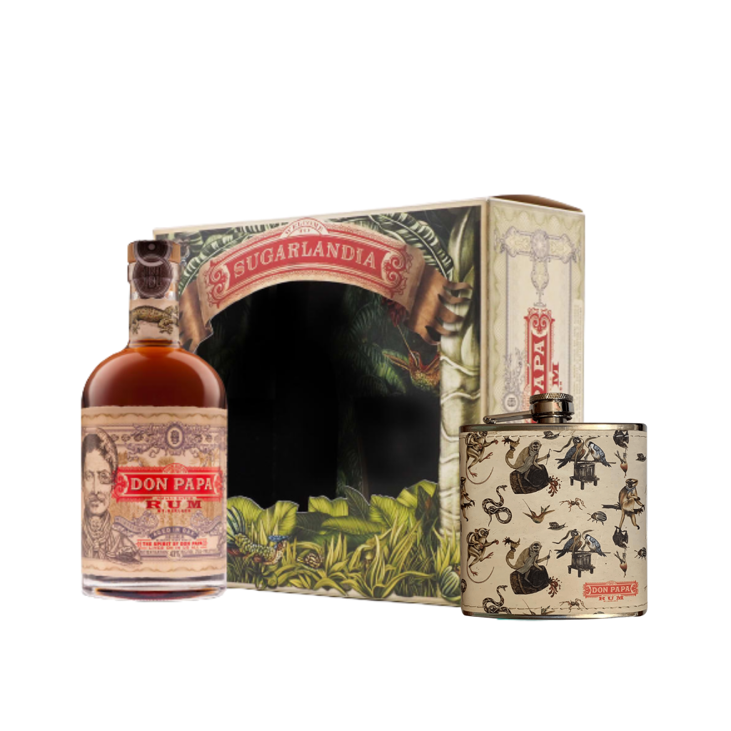 Don Papa 7 Year Old Rum with Flask 70cl