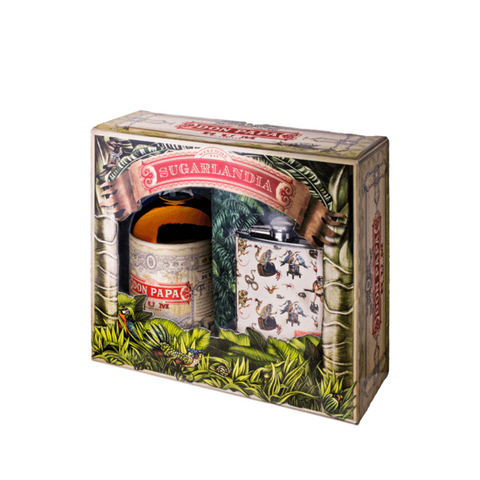 Don Papa 7 Year Old Rum with Flask 70cl