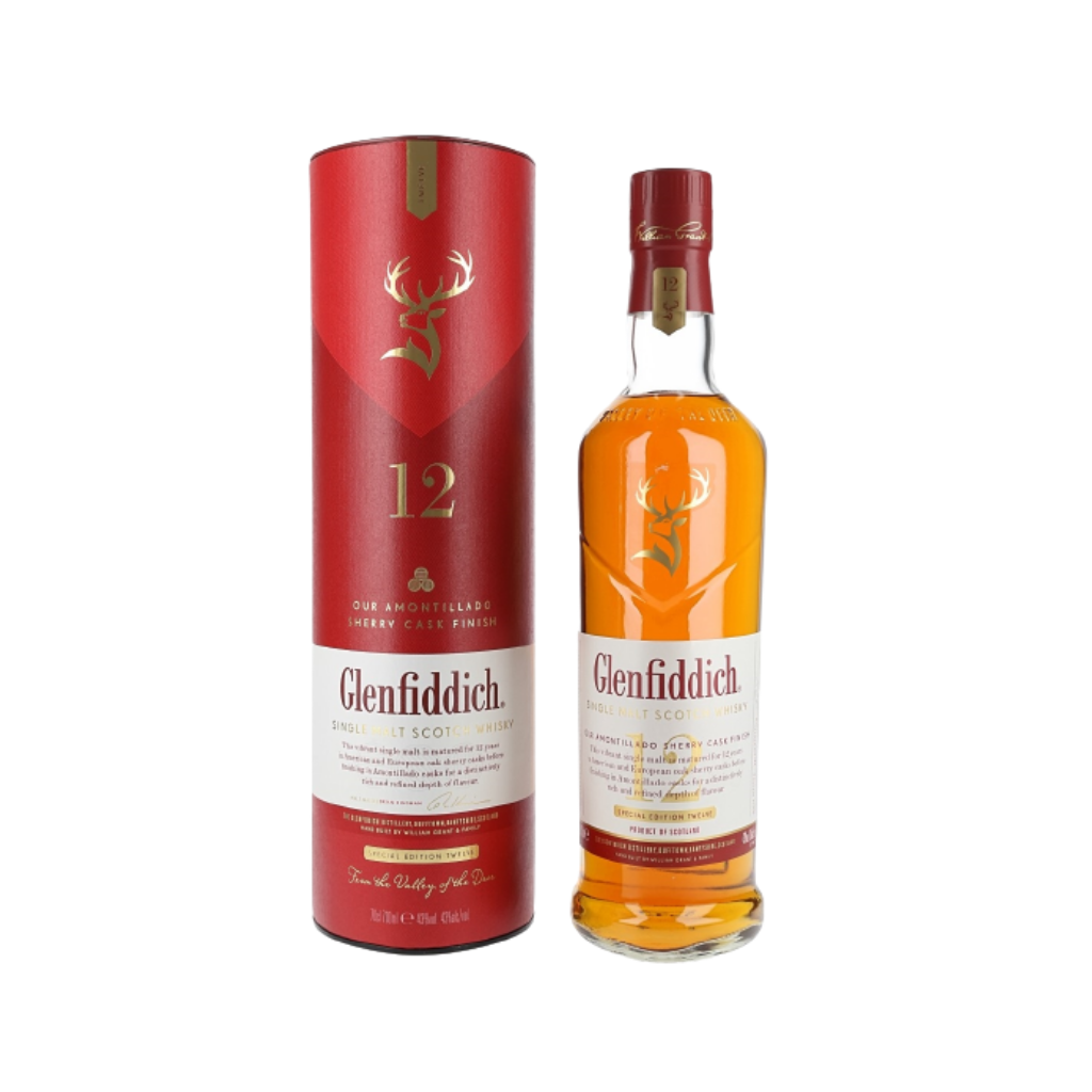 Glenfiddich 12 Amontillado Sherry Cask Finish 70cl