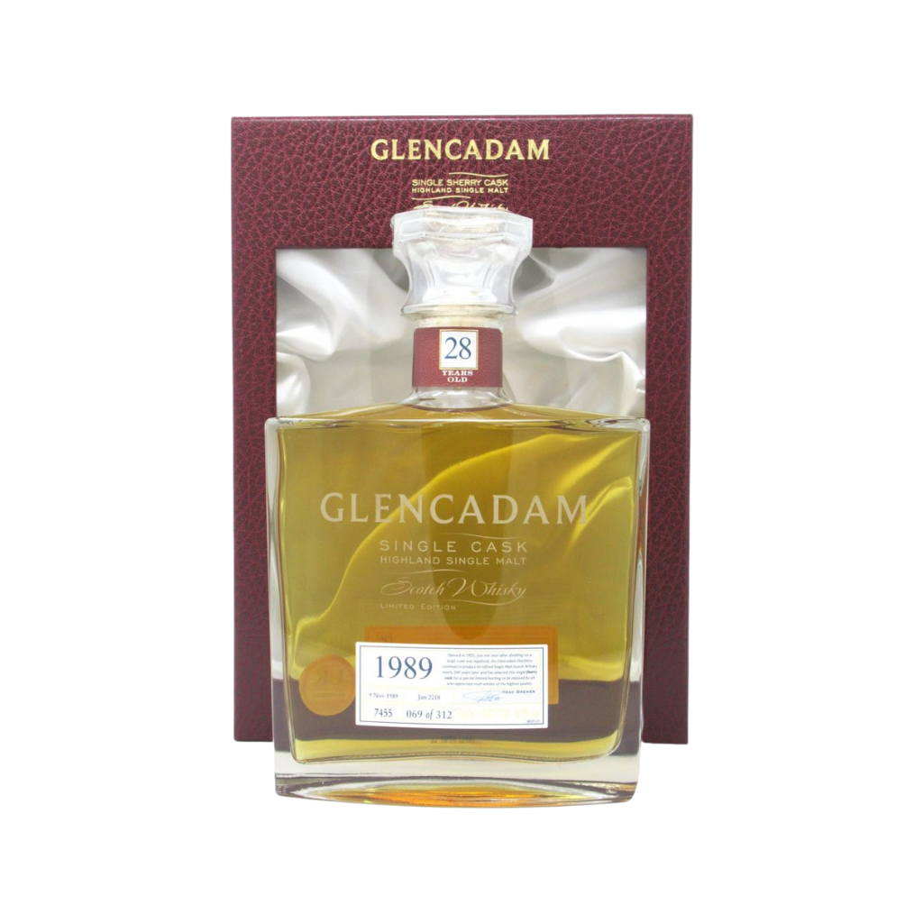 Glencadam Single Sherry 1989 No. 7455 70cl