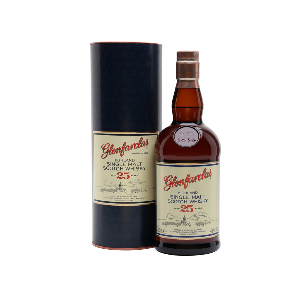 Glenfarclas 25 Year Old Old Single Malt Scotch Whisky 70cl