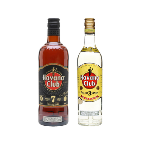 Havana Club 7 Year Old 70cl + FREE Havana Club 3 Year Old 70cl