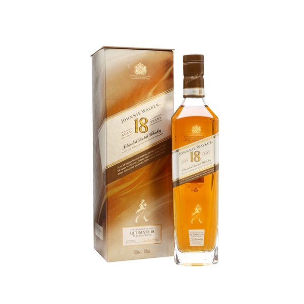 Johnnie Walker 18 Year Old Ultimate Blended Scotch Whisky 70cl