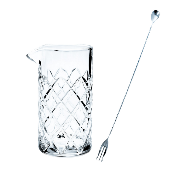 Blending glass outlet