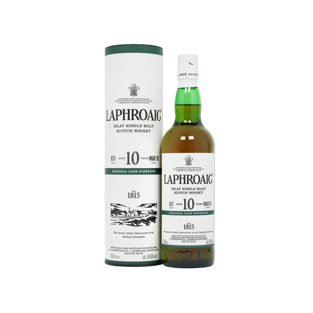 Laphroaig 10 Year Cask Strength Single Malt Scotch Whisky
