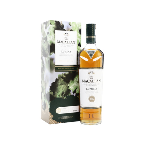 The Macallan Lumina 3 types of Cask