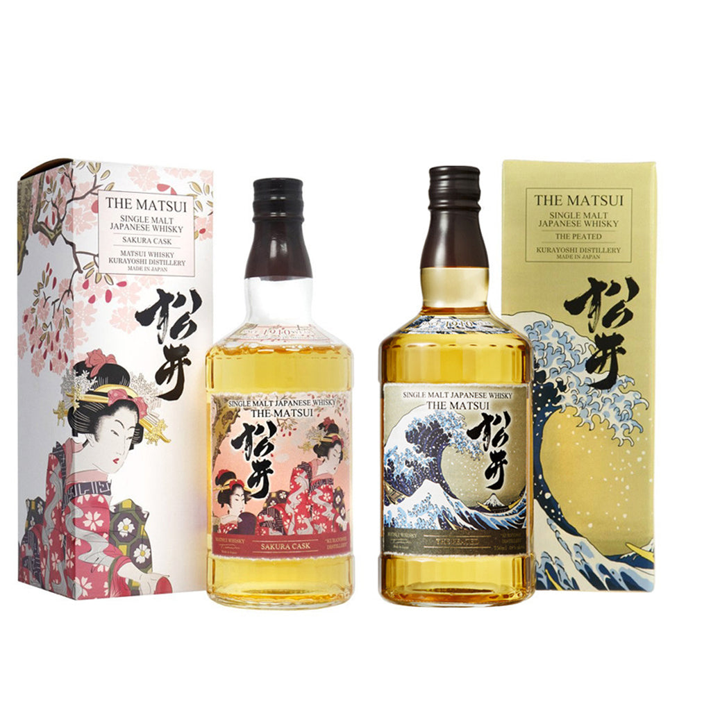 Matsui Sakura Cask + Matsui The Peated 70cl