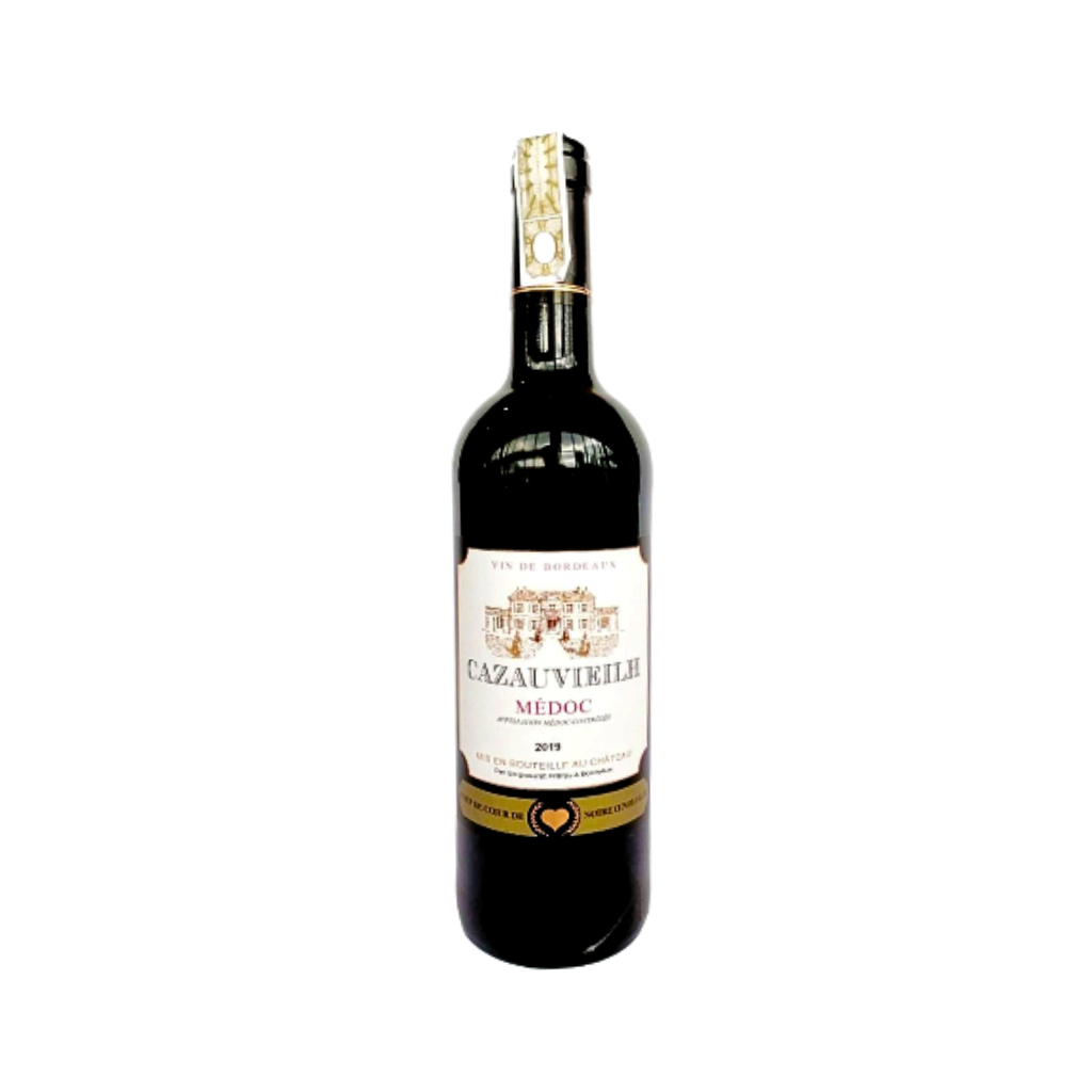 Cazauvieilh Medoc Red Wine 2019 75cl