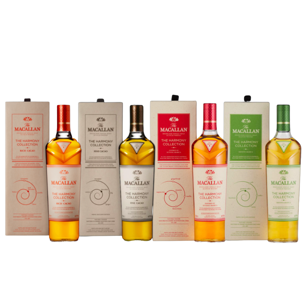 Macallan Harmony Collection - Rich Cacao, Fine Cacao, Intense Arabica, –  Singlemalt.ph