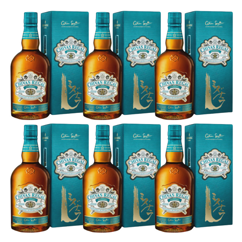 Chivas Regal Mizunara Blended Scotch Whisky 70cl (6 Bottles)