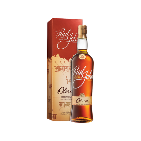 Paul John Indian Single Malt Whisky - Oloroso