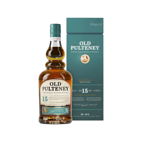 Old Pulteney 15 Year Old Single Malt Scotch Whisky 70cl