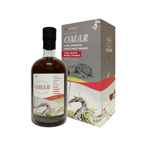 Omar Single Malt - Plum Liqueur Cask Finish 70cl 52% - Limited Release