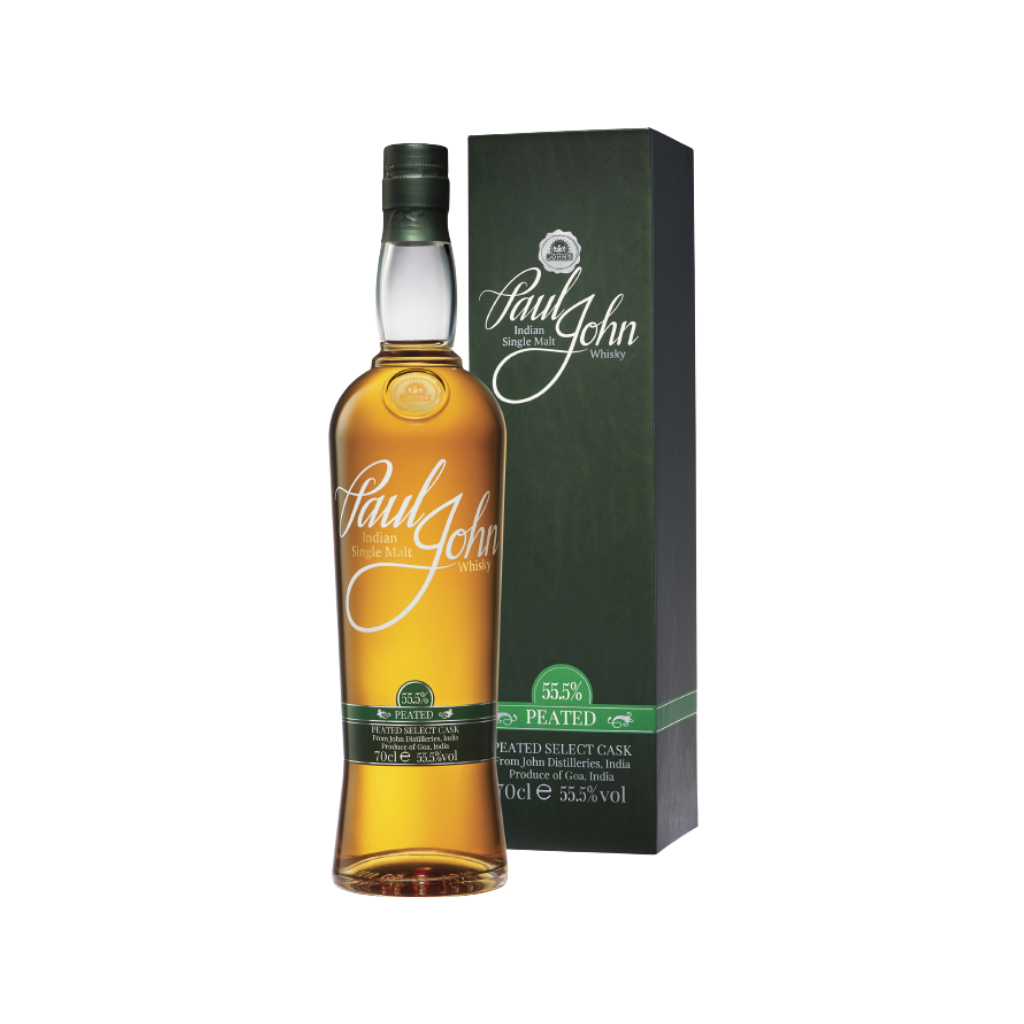 Paul John Indian Single Malt Whisky - Peated