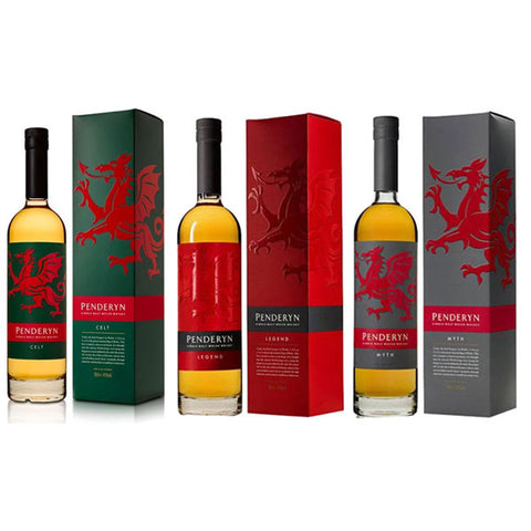 Penderyn Dragon Bundle (Celt, Legend, Myth) 70cl