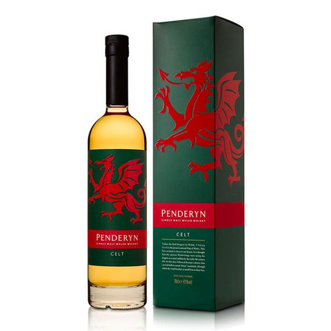 Penderyn Dragon Celt Welsh Whisky 70cl